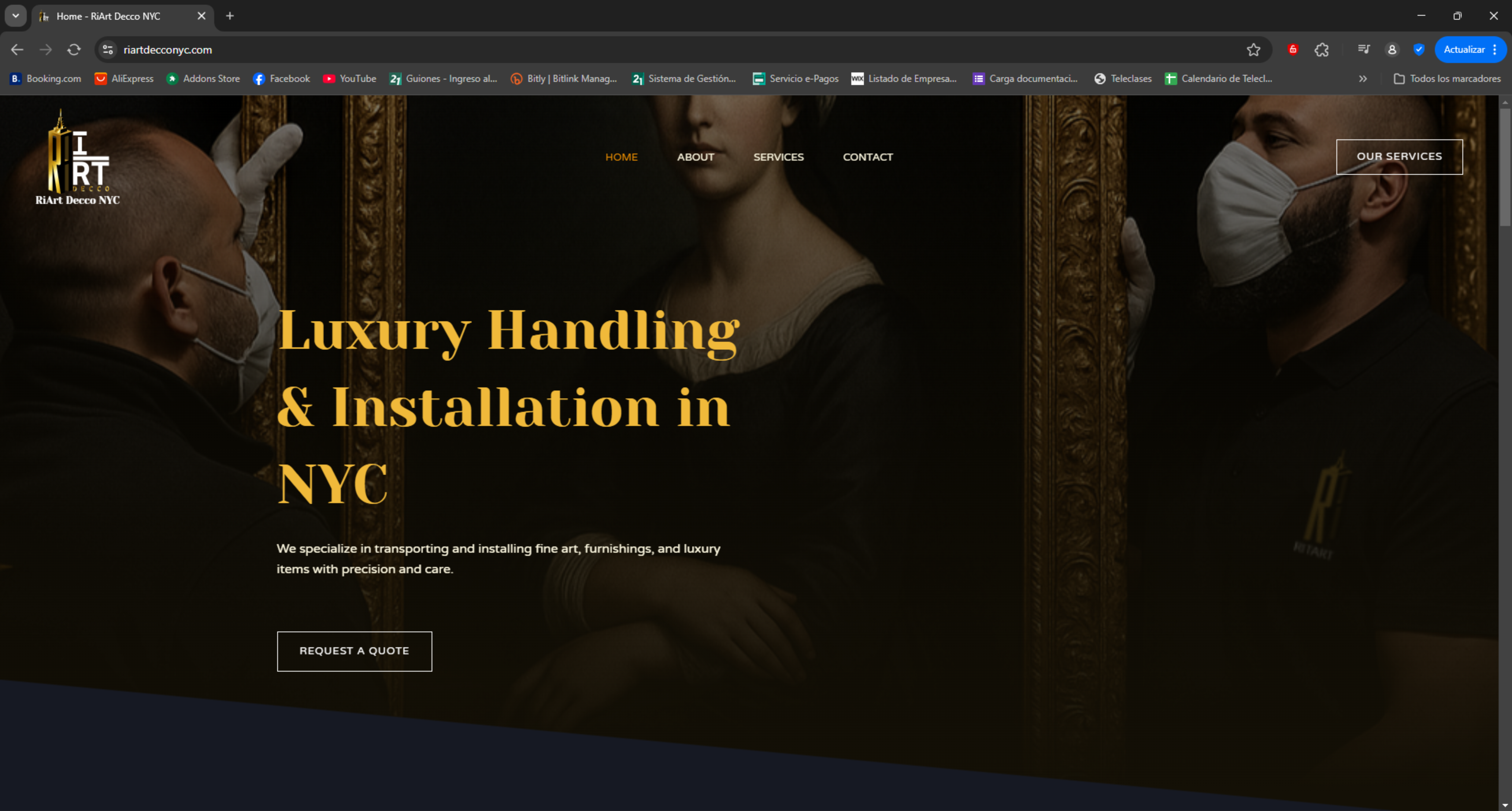 Riart Decco New York City - Luxury Handling & Installation in NYC